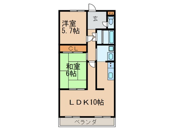 ラピュタの物件間取画像